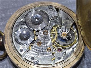 WALTHAM Pocket Watch 19j 5 adj running Crescent st?